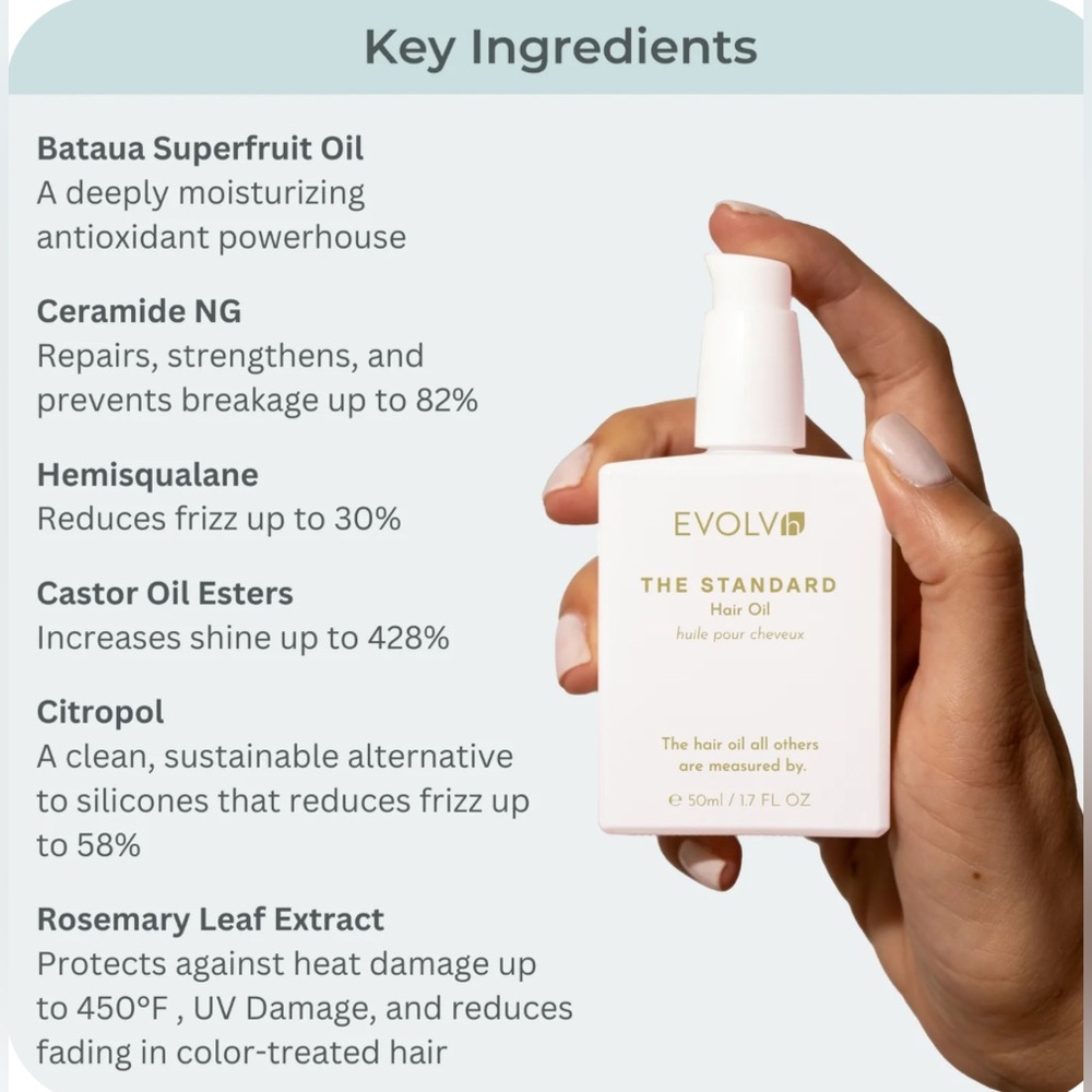 EVOLVh Glossing Hair Oil - Picture 11 of 16